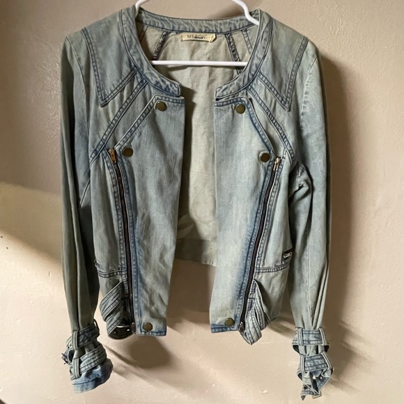 mebon Jackets & Blazers - Mebon Denim motorcycle jacket